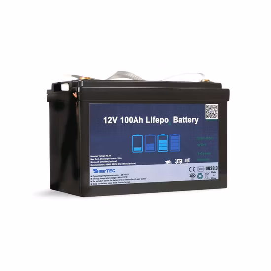 12V 50ah LiFePO4 Portable Rechargeable Lithium LiFePO4 Li Ion Solar Battery Pack